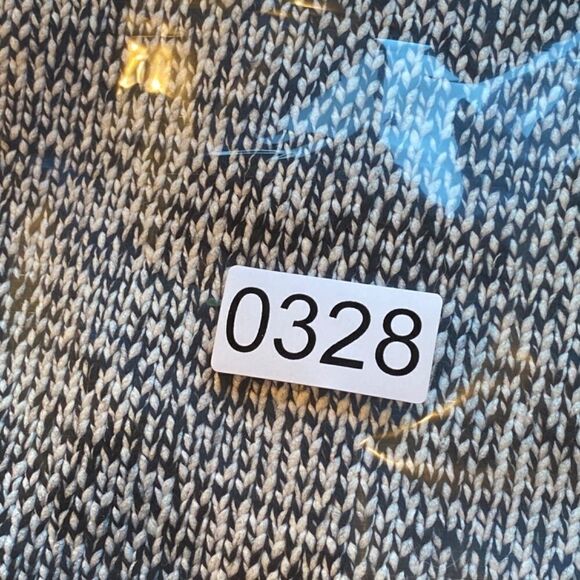 Basler Black and White Tweed Heavy Knit Turtleneck Size 16 NWOT - Picture 8 of 8